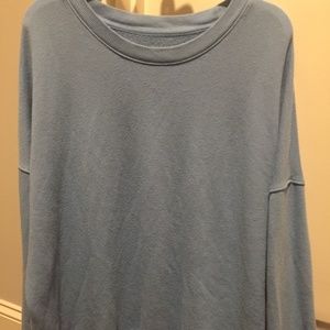 Blue crewneck